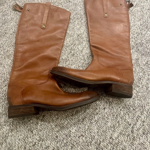 Sam Edelman tan riding boots size 10 - Picture 2 of 5